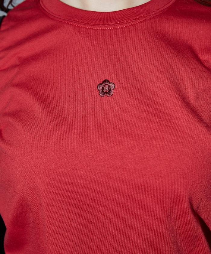 一點刺繡logo T恤