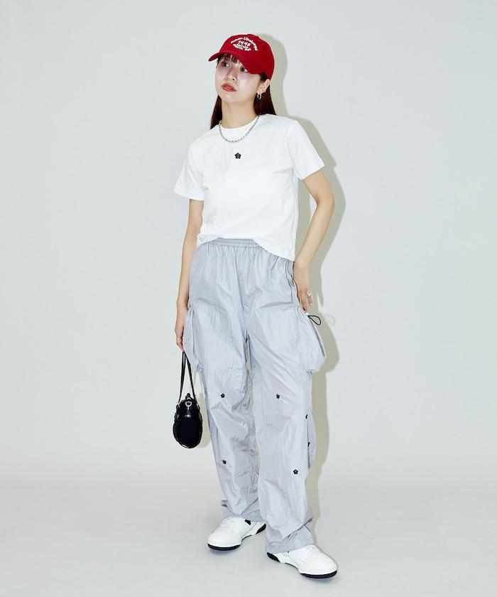 一點刺繡logo T恤