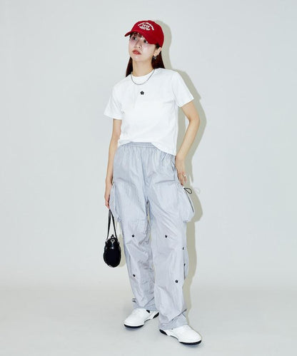 一點刺繡logo T恤