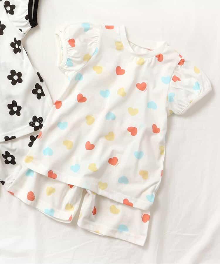 花紋·心形圖案睡衣 4分褲