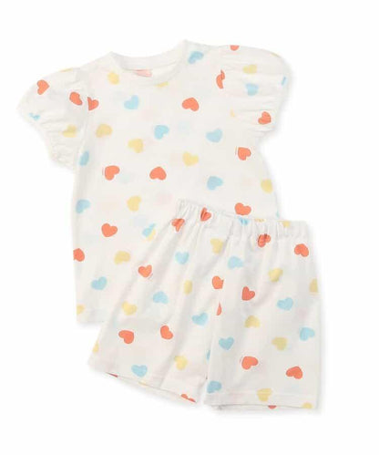 花紋·心形圖案睡衣 4分褲