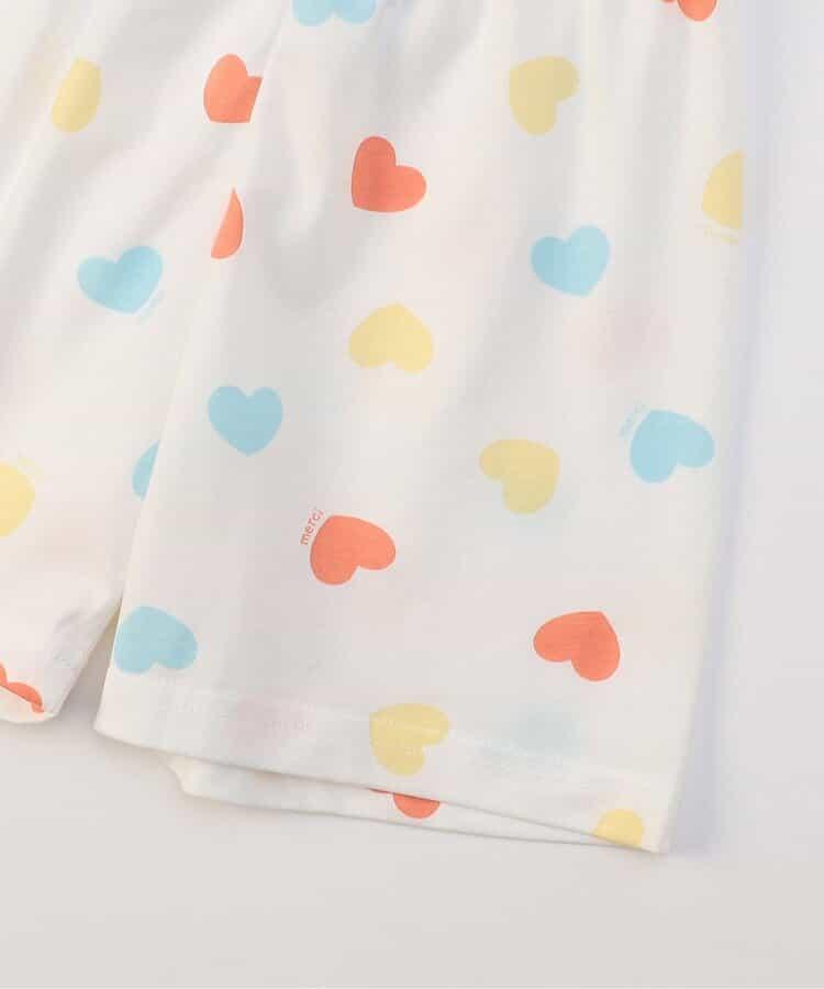 花紋·心形圖案睡衣 4分褲