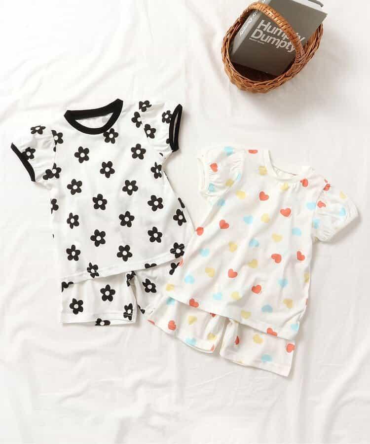 花紋·心形圖案睡衣 4分褲