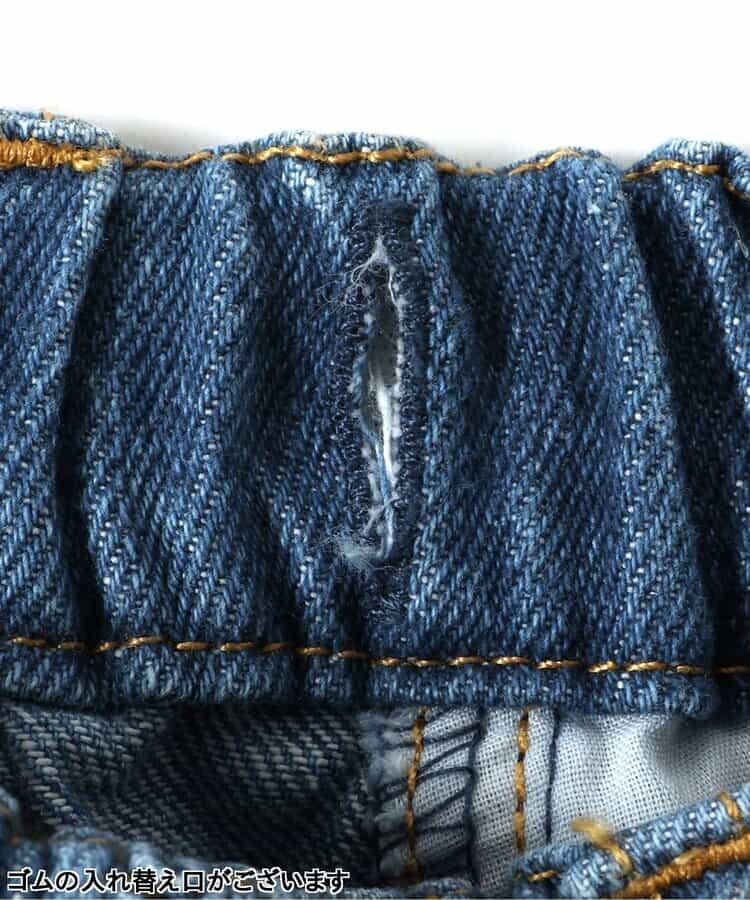 刺繡牛仔短褲