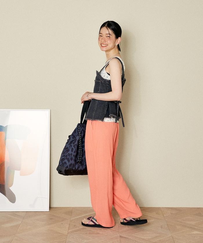 顏色喬策松紗褲/舒適褲