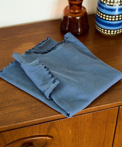 薄荷色親膚舒適圓領短袖T恤