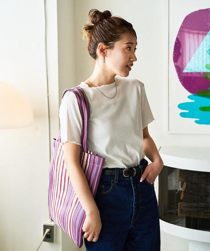 薄荷色親膚舒適圓領短袖T恤