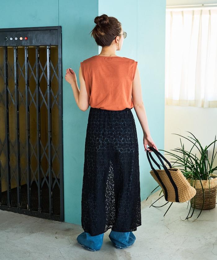 薄荷色圓領無袖T恤