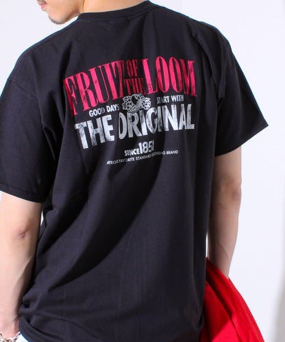 【FRUIT OF THE LOOM】印花T恤 背面印花