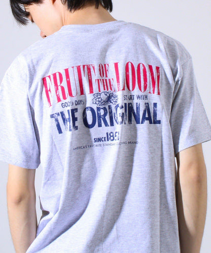 【FRUIT OF THE LOOM】印花T恤 背面印花