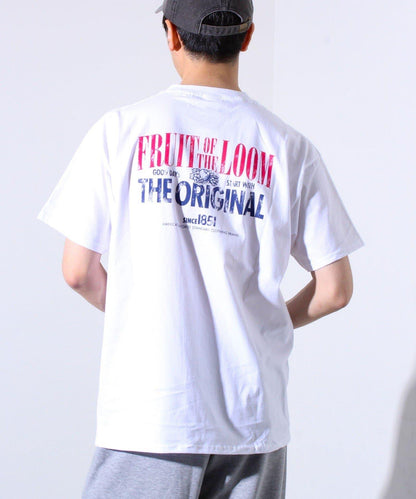 【FRUIT OF THE LOOM】印花T恤 背面印花