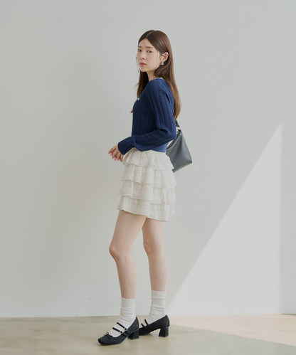 一點線條開衫
