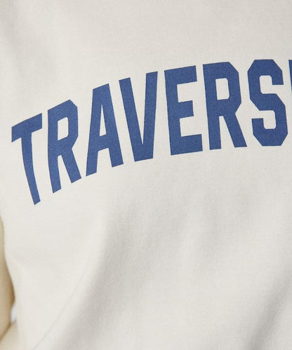 2way 平滑logo T恤/單肩印花T恤