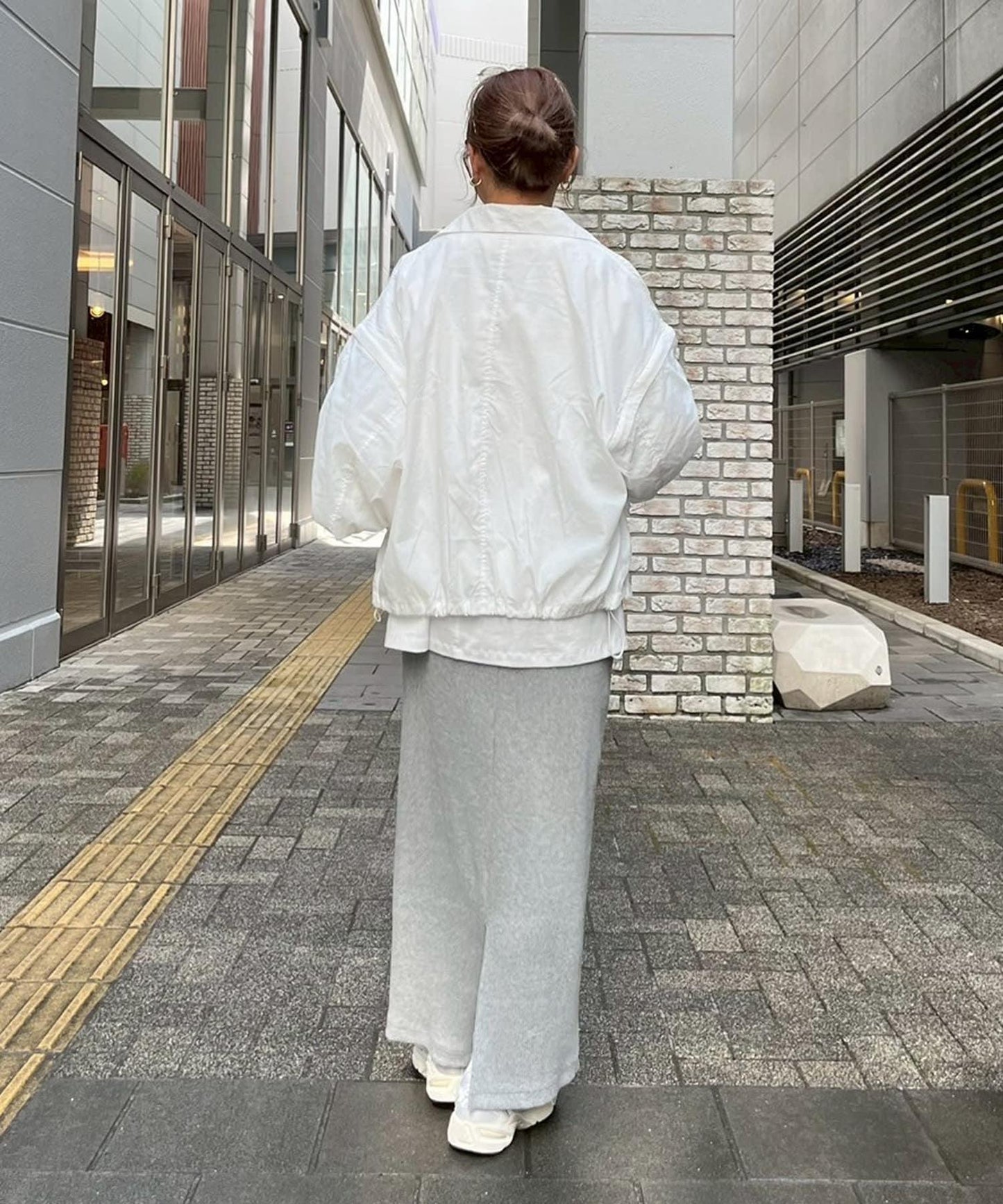 【廟宇計劃】雙面透明尼龍立領夾克