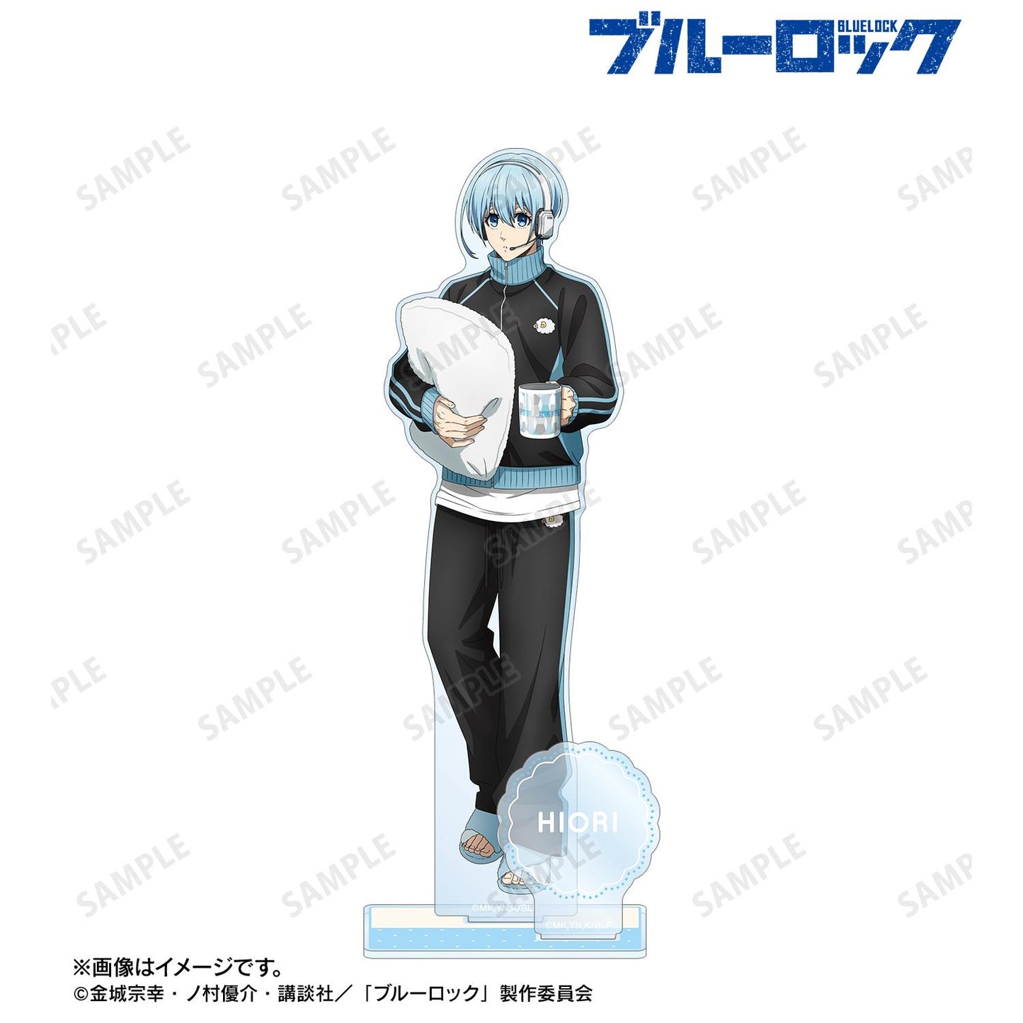 《藍色監獄》描繪版 冰織 羊 晨間日常ver. 帶零件的大號亞克力立牌