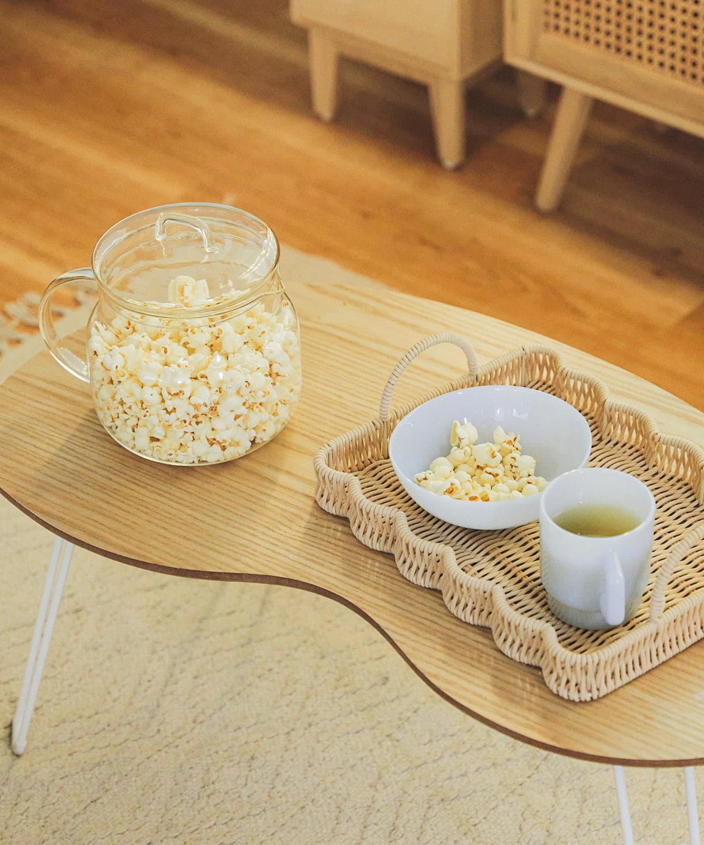 ミルキーガラスマグ：200ml／おうち映画館
