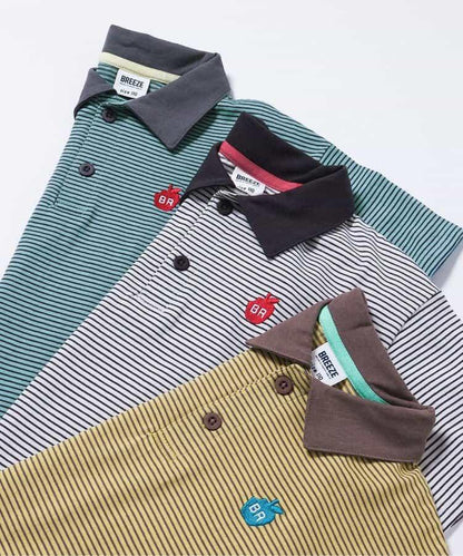 細條紋Polo衫