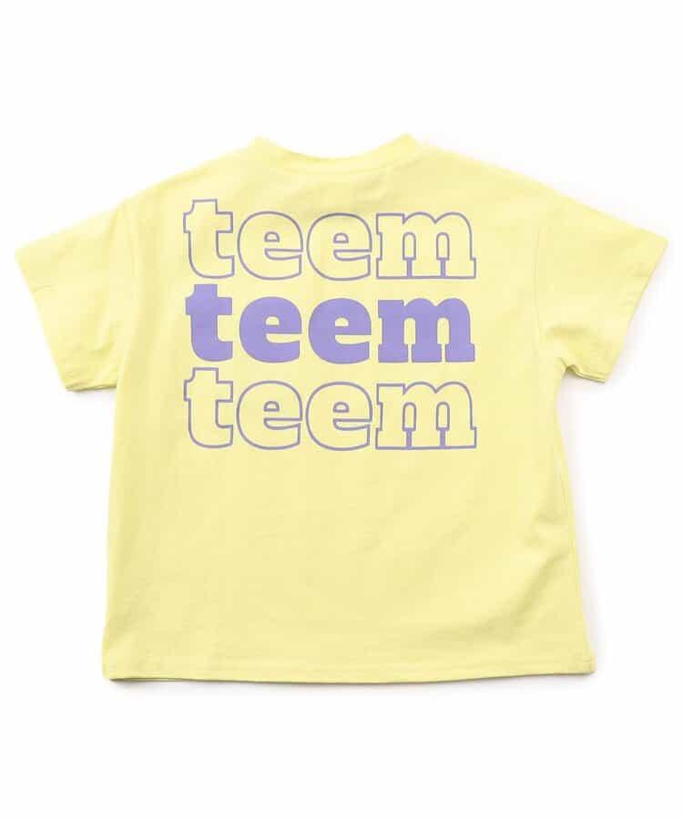 標誌口袋背面印花T恤