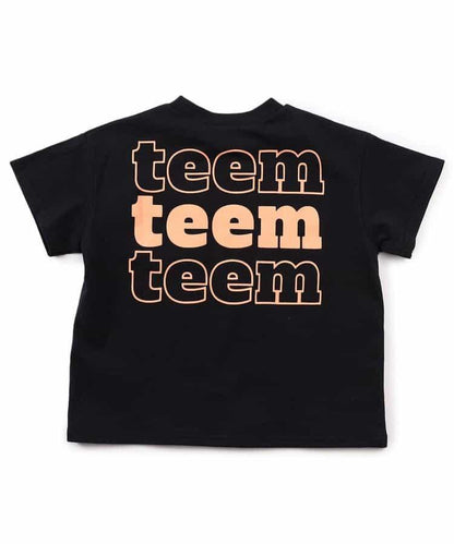 標誌口袋背面印花T恤