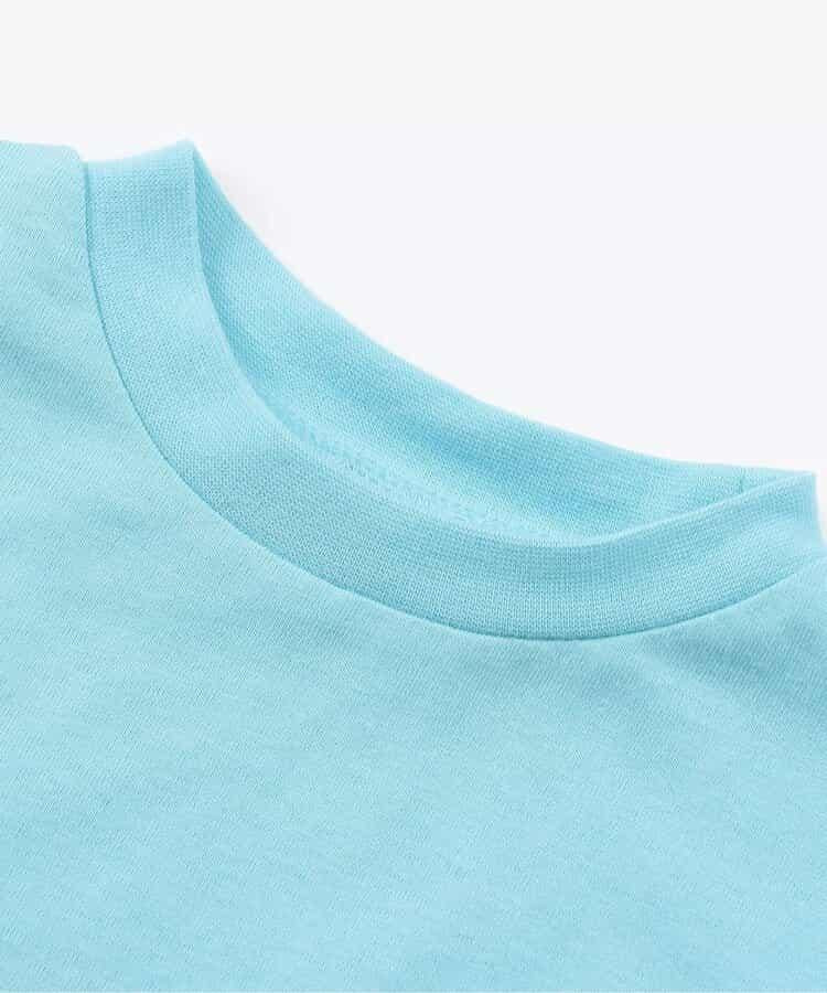 標誌口袋背面印花T恤