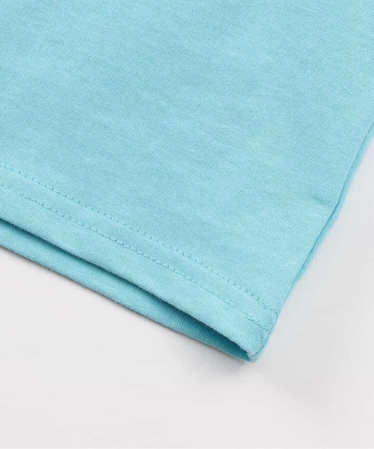 標誌口袋背面印花T恤