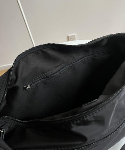 【SAPON】防水絲帶尼龍單肩包