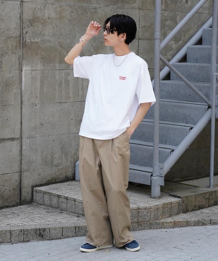 Lovepop studio 心形印花背面印花T恤