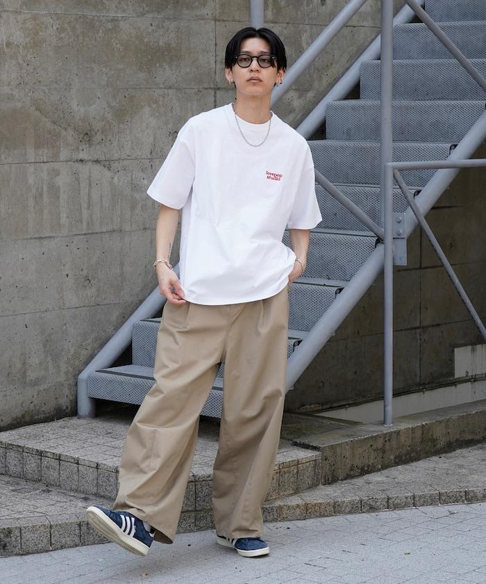 Lovepop studio 心形印花背面印花T恤