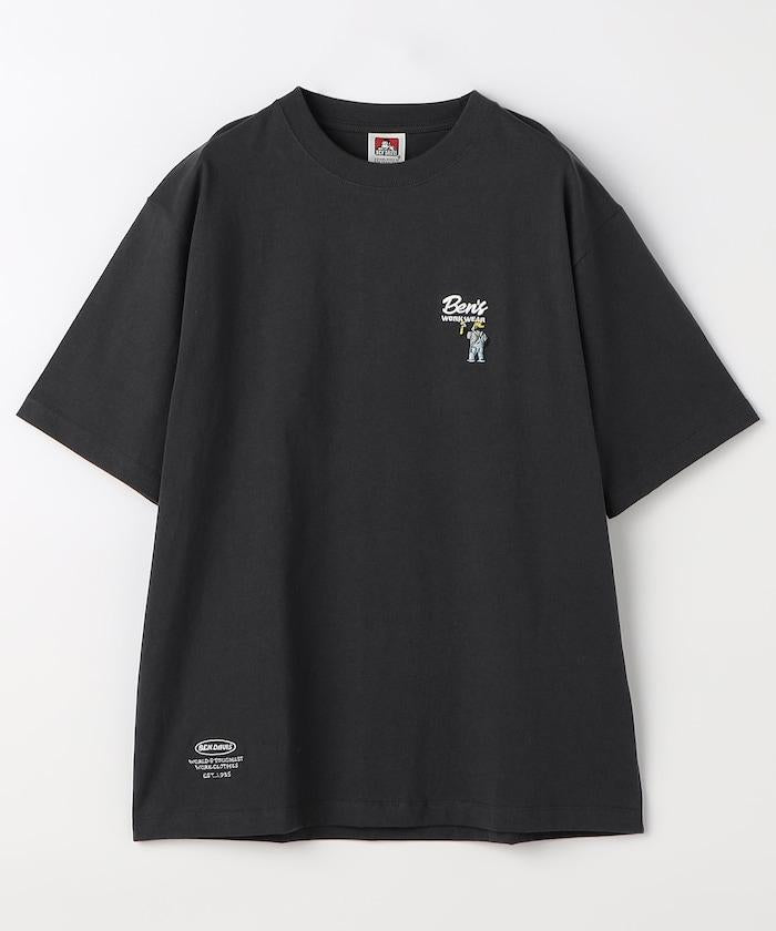 BEN DAVIS×FREAK'S STORE 聯名 大尺寸 印花圖案 圓領 T恤