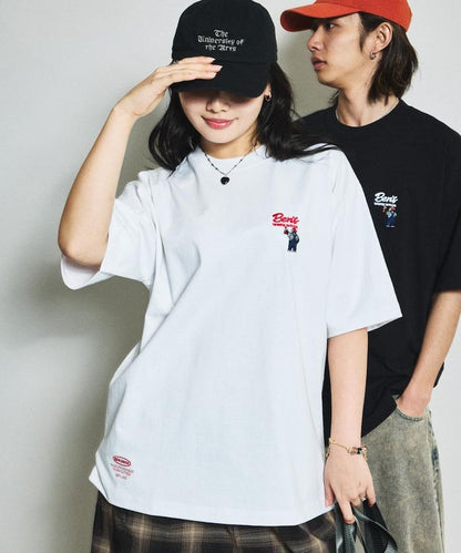 BEN DAVIS×FREAK'S STORE 聯名 大尺寸 印花圖案 圓領 T恤