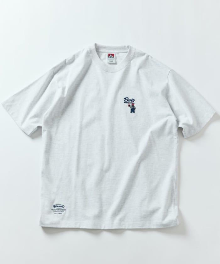 BEN DAVIS×FREAK'S STORE 聯名 大尺寸 印花圖案 圓領 T恤