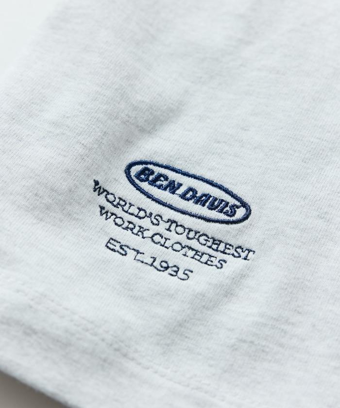 BEN DAVIS×FREAK'S STORE 聯名 大尺寸 印花圖案 圓領 T恤