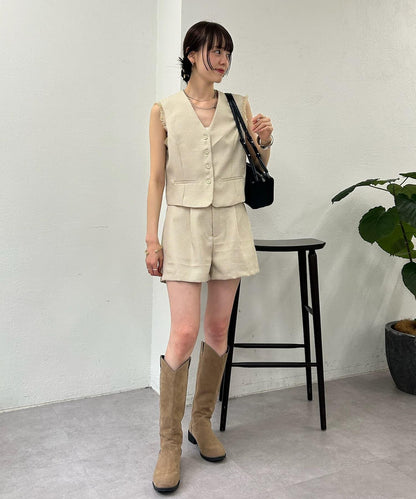 【森川企劃】格紋馬甲套裝