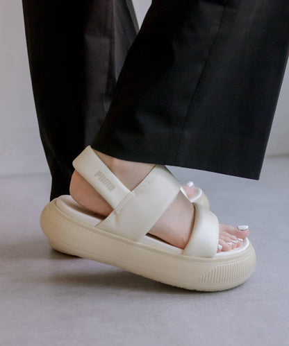 【PUMA(普馬)】女士 瑪優 厚底 拖鞋/MAYU PUFFY SANDALS