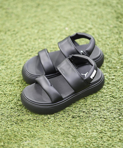 【PUMA(普馬)】女士 瑪優 厚底 拖鞋/MAYU PUFFY SANDALS