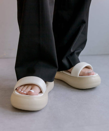 【PUMA(普馬)】女士 瑪優 厚底 拖鞋/MAYU PUFFY SANDALS