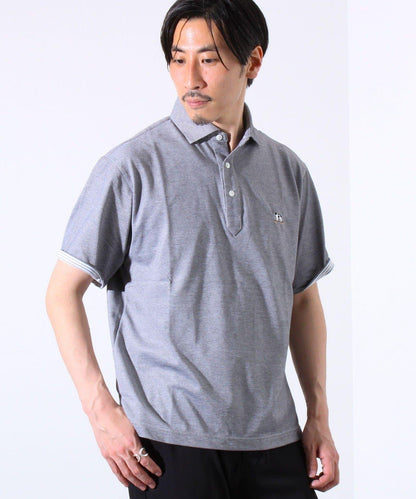 【GLOSTER/格洛斯特】法國鬥牛犬刺繡 爸爸款Polo衫