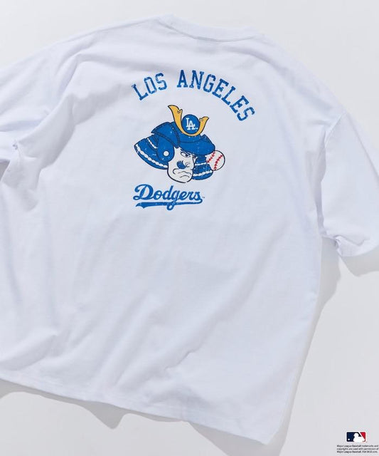 MLB/美國職業棒球大聯盟  大尺寸 背面印花 圓領T恤/KABUTO
