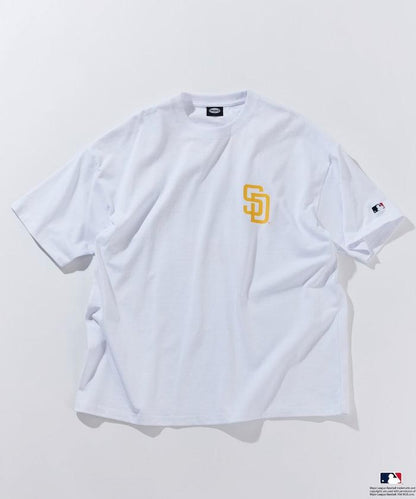 MLB/美國職業棒球大聯盟  大尺寸 背面印花 圓領T恤/KABUTO