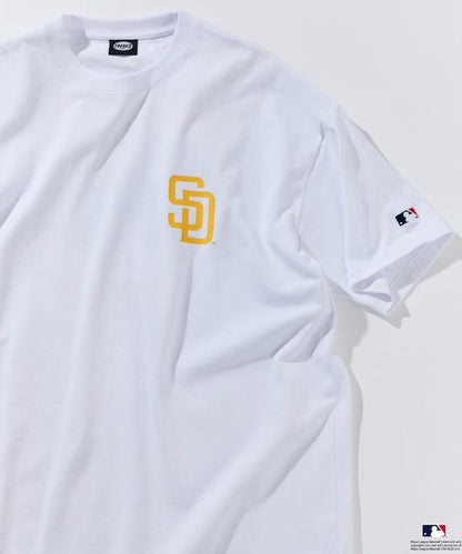 MLB/美國職業棒球大聯盟  大尺寸 背面印花 圓領T恤/KABUTO