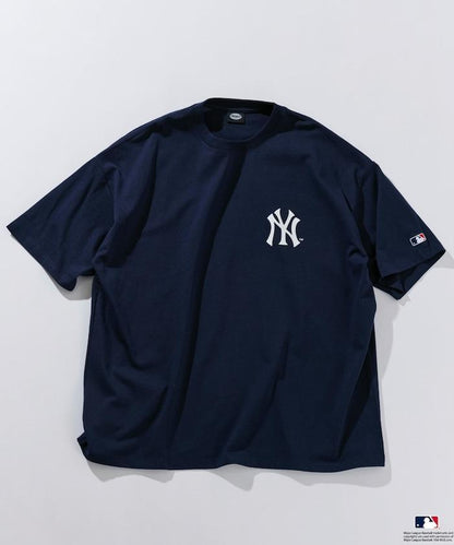 MLB/美國職業棒球大聯盟  大尺寸 背面印花 圓領T恤/KABUTO