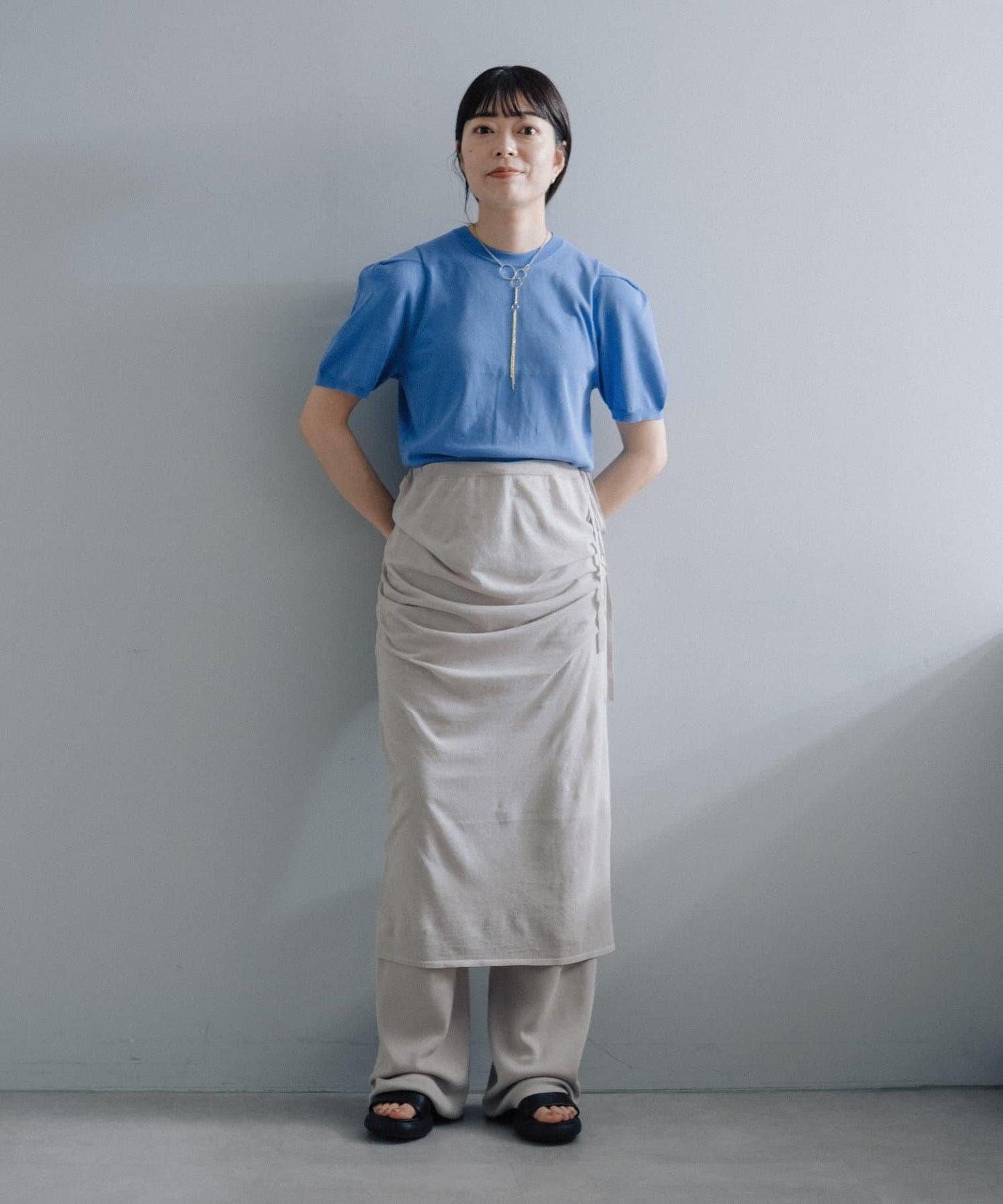 舒適夏季針織裙
