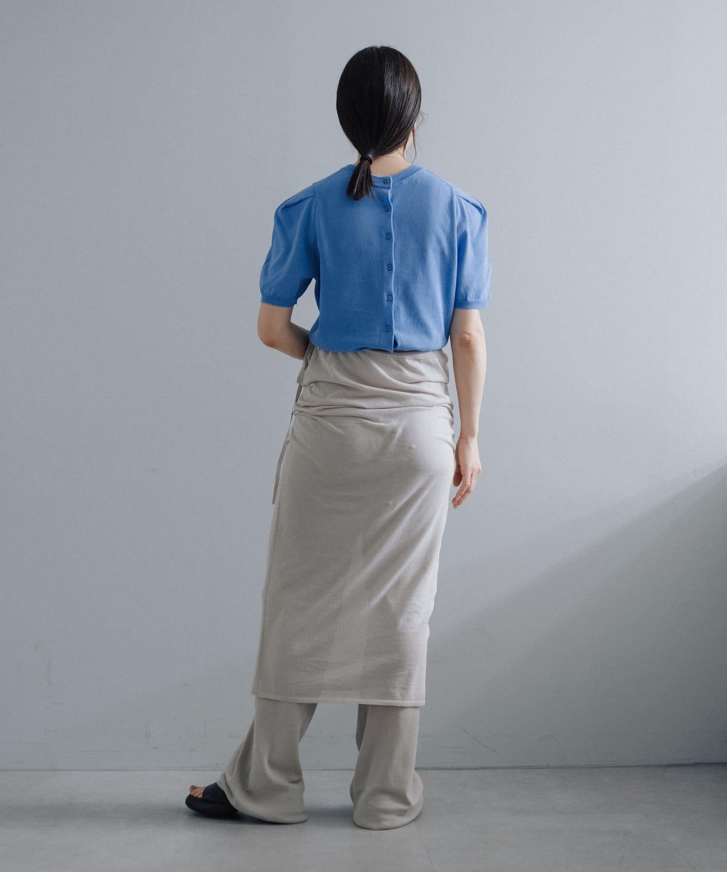 舒適夏季針織裙