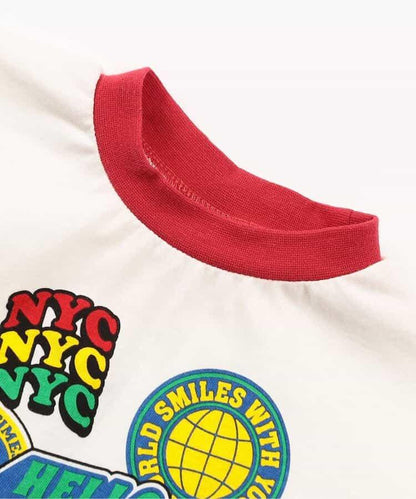 標誌圖案多樣化T恤