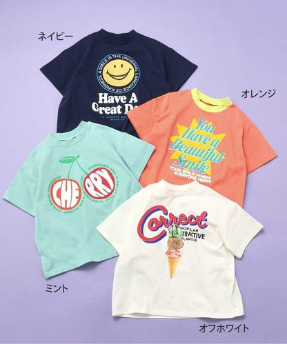 標誌圖案多樣化T恤