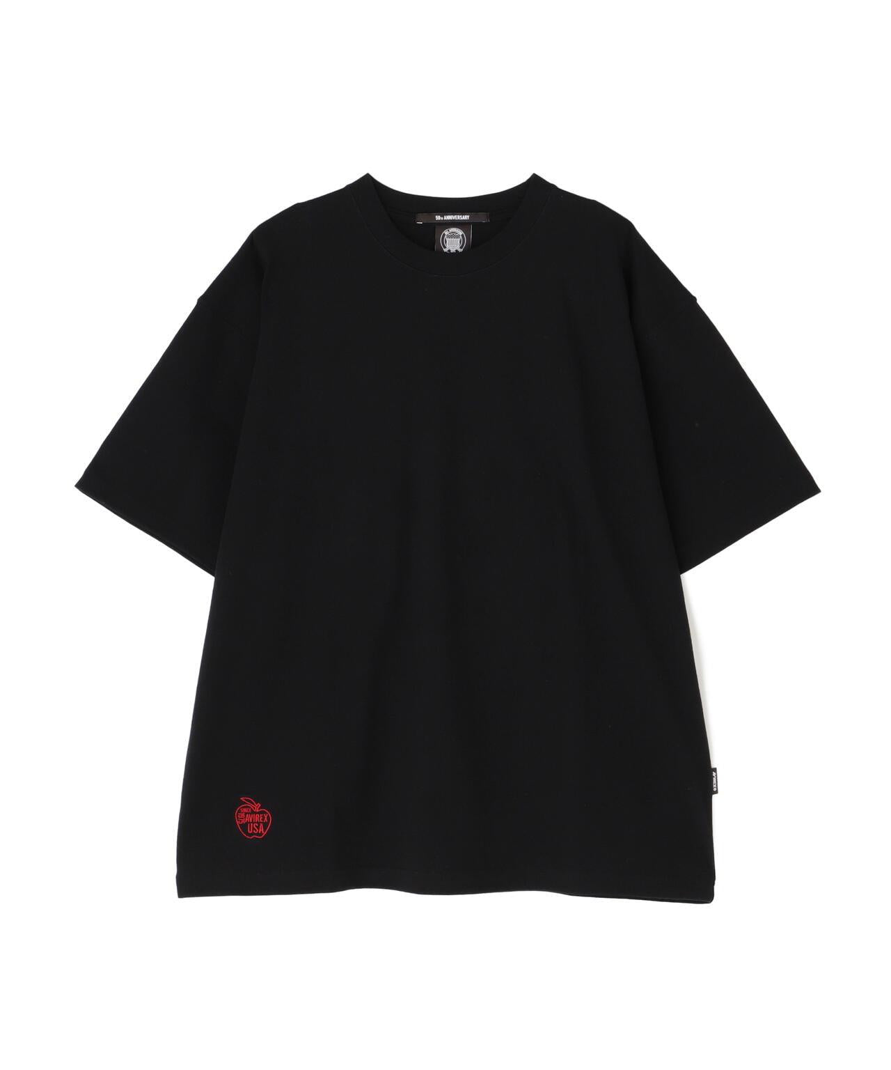 BIG APPLE T-SHIRT / 大蘋果半袖T恤 / AVIREX / 阿維雷克斯