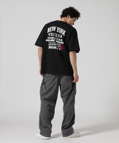 BIG APPLE T-SHIRT / 大蘋果半袖T恤 / AVIREX / 阿維雷克斯
