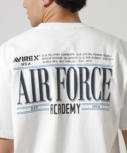 MILITARY ACADEMY 半袖T恤 "1954" / 軍事學院 半袖T恤 / AVIREX / 阿維雷克斯