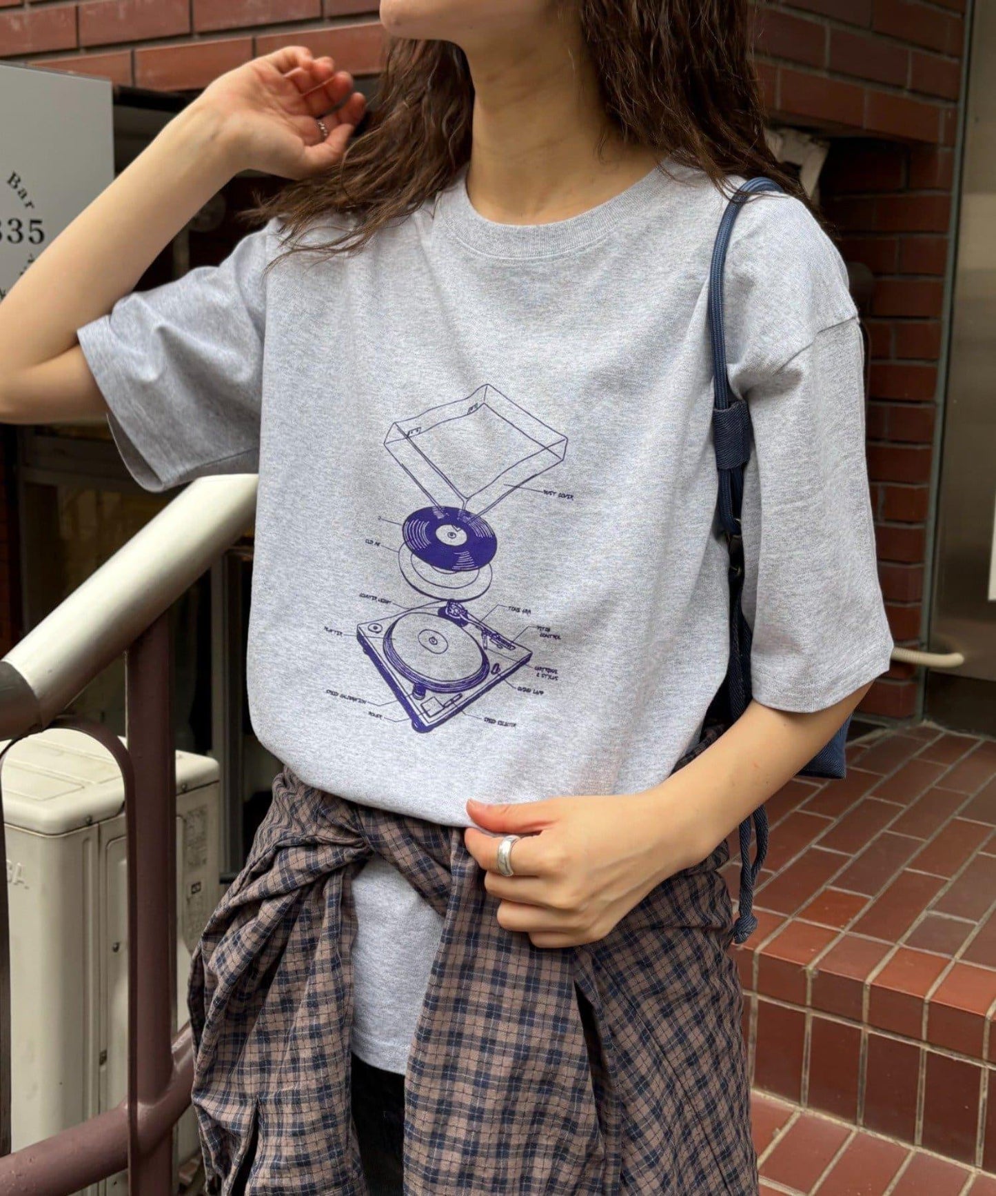 【男女通用】唱片印花T恤