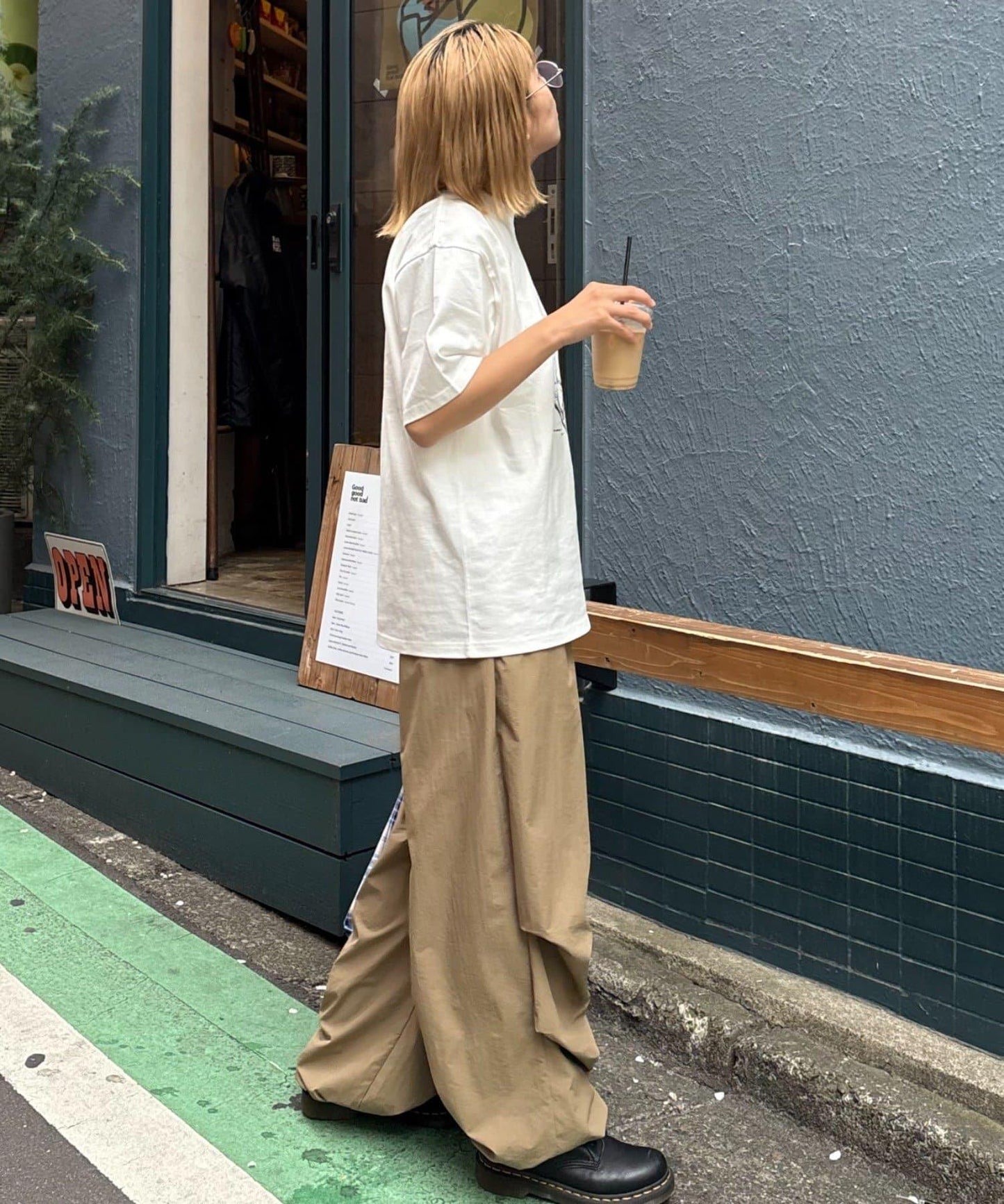【男女通用】唱片印花T恤